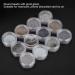 12 Grid DIY Nail Beads Plastic Nail Glitter Rhinestones Nail Art Decoration Manicure Tool Accessory DIY Nail Tip Ornament Beauty Nail Art 3D Decorations - Buy Online on SooperMarket.com