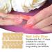 Nail Adhesive for Press on Nails | (1 Sheet) Nail Adhesive Jelly Sticky Tabs - Press on Nail Stickers Long Lasting Double Sided Nail Glue for Nail Tip Press on Nails - Buy Online on SooperMarket.com
