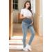 PACBREEZE Women's Maternity Jeans XL - Light Blue High Waist Denim Skinny Pants - Buy Online on SooperMarket.com