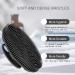 INNERNEED Food-grade Soft Silicone Body Scrubber Shower Brush - Gentle Exfoliating and Lather Well - Black - Buy Online on SooperMarket.com