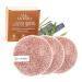 Bamboo Charcoal Makeup Pads for Makeup Removal and Cleansing Washable Eco-Friendly Reusable Pads Soft Natural Bamboo Fibers For All Skin Types-Set 3 Pack Pink ) 1 Count (Pack of 1) Pink
