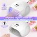 NailGirls 150W LED UV Nail Lamp - Fast Drying Nail Dryer with Auto Sensor & LCD Display | Removable Magnetic Plate for Gel Nails - Perfect for Finger & Toenail Studios - Buy Online on SooperMarket.com