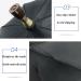 Walking Stick Umbrella 2-in-1 Multifunction Crutch Umbrella with Non-Skid Foot Self Protection Cane Umbrella for Men and Women Gift Black - Buy Online on SooperMarket.com