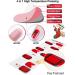 EBANKU Christmas Glitter Gel Nail Strips - Long Lasting & Waterproof Full Nail Wraps with Nail File, Wipes & Sealing - UV/LED Lamp Required (SDTRK18) - Buy Online on SooperMarket.com