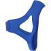 Blue Adjustable Anti-Snoring Chin Strap with Breathable Jaw Support Belt - Buy Online on SooperMarket.com