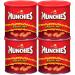 Munchies Flamin' Hot Peanuts - 16 oz (4 Canisters) | Spicy & Crunchy Snack - Buy Online on SooperMarket.com