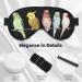Buy SSIMOO Colorful Parrots Soft Sleep Eye Mask | Breathable Female Eye Patch for Travel & Relaxation - Black - International Shipping Available - Buy Online on SooperMarket.com