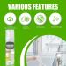No-Removal Window Screen Foam Cleaner dust and Scale Removal Door and Window Screen Cleaner Water-Free Window Screen Cleaner Multi-Functional Household Screen Cleaning Foam - Buy Online on SooperMarket.com