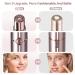 USB Rechargeable Flawless Facial Hair Remover for Women - Painless, Waterproof Hair Removal Device with LED Light - Includes Flannel Bag - Gold Finish - Buy Online on SooperMarket.com
