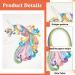WEBEEDY Quilling Kit for Adults - DIY Paper Filigree Painting Set with Tools for Handmade Wall Art Decor - Unicorn Theme - Creative Gift Idea - Buy Online on SooperMarket.com