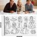 2023 Kids Drawing Roll- DIY Sticky Paper Roll for Children's Painting Activities - Early Educational Toy for Kids - Cute Princess Theme - 120 * 11.8 Inches - Buy Online on SooperMarket.com