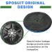 Sposuit 12/14/15ft Trampoline Cover - Rainproof UV Resistant Protection for Round Trampolines | Wear-Resistant Gravity Material | 12 FT - Buy Online on SooperMarket.com