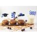 24 Pieces Sparkle 2023 Cupcake Toppers Graduation Cupcake Toppers Bachelier Hat Decoration Graduation Decoration (Black & Blue) - Buy Online on SooperMarket.com