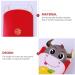 MAGICLULU 72 Pcs Ox Zodiac Red Packet Hong Bao Wedding Chinese New Year Red Packet Spring Festival Money New Year Red Envelopes Wallets for Mini Gifts Child 250g Copper Paper Asia Christmas - Buy Online on SooperMarket.com