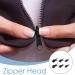 6-Piece Zipper Replacement & Repair Set | Removable Metal Zipper Pulls for Wallets Clothes Jeans Suitcases & Luggage - Shop Internationally! - Buy Online on SooperMarket.com