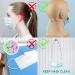 12-Color Pack Unisex Adjustable Length Face Mask Elastic Lanyard Strap Convenient Neck Cord Slider Retainer Pressure Relief Ear Loop Extender Holder Lobster Claw Clasps Polyester Fabric Adult and Kid - Buy Online on SooperMarket.com