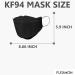 Pack of 5 Korean KF94 Disposable Face Masks - 4-Layer Breathable Protection Comfortable and Dust-Resistant - Buy Online on SooperMarket.com