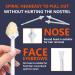 Nose Wax Kit Nose Wax 100g for Men & Women Nose Hair Removal Wax Hair Wax with 20 Applicators 10 Containers Nose Wax Quick Easy Nose Hair Wax Kit (10-20 Times Usage) - Buy Online on SooperMarket.com