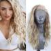 Hair Washing Caps for Adults Hair Ladies Wig Fancy Dress Party Cosplay Hairpieces Curly Wavy Blonde Wig V Show Store Hair Gold One Size - Buy Online on SooperMarket.com