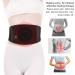 Ankroyu Heating Back Belt - Portable Heated Pad for Lumbar Support | Breathable Back Heating Pillow for Men & Women - Buy Online on SooperMarket.com