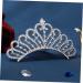 WOFASHPURET Crown Side Hair Comb Hair Side Comb Hair Topper Hair Barrettes for Women Rhinestone Hair Comb Hair Accessories for Women Wedding Women Crown Hairpiece Tiara Alloy Hair up Girl Miss - Buy Online on SooperMarket.com