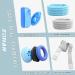 ZOHAN Baby Ear Defenders Boys 0-36 Months | Noise Cancelling Headphones for Sleeping & Airplane | Toddler Hearing Protection | Adjustable Headband | Blue - Buy Online on SooperMarket.com
