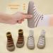 Zuimei 2 Pairs Toddler Sock Shoes | Baby Boys Girls First Walking Shoes | Anti-Slip Rubber Sole | Infant Slippers (6-12 months) - Buy Online on SooperMarket.com