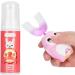Kids Electric Toothbrush with U-Shaped Silicone Brush Head & 60ml Toothpaste - Pink | IPX7 Waterproof - Buy Online on SooperMarket.com