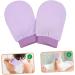 2pcs Healeved Double-Sided Face Scrubber Gloves for Women - Exfoliating Loofa Gloves & Shower Sponges for Bath Towels Massage - Buy Online on SooperMarket.com