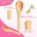 36 Pieces Mini Wooden Cosmetic Spoons - Eco-friendly Makeup Spatulas for Skincare & Beauty - Buy Online on SooperMarket.com