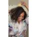 GranNaturals 4-Prong Wide-Toothed Wooden Hair Pick for Curly Hair - Ideal for Fluffing, Styling, and Detangling African American Hairstyles - Buy Online on SooperMarket.com