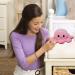 FASTEXX Octopus Reversible Plushie - Double-Sided Flip Mood Octopus - Sweet Gift for Kids & Family - Pink/Pink - Buy Online on SooperMarket.com