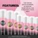Immetee Lace Tint Mousse for Wigs - Quick Dry No Residue Lace Melting Foam Perfect Skin Tone Match - 150ML/5.07FL OZ (Black - Buy Online on SooperMarket.com