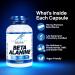 CONFIDENT SPORTS - Beta Alanine - 100% Pure Beta-Alanine - Push Harder Lift Heavier and Break Your Limit with Our Pre Workout - Maximum Strength + Absorption - 120 Count - 40 Servings 120 count (Pack of 1) - Buy Online on SooperMarket.com