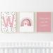 Pompom Prints Set of 3 Girls Bedroom Prints Rainbow Nursery Prints Scandi Boho Style Nursery Decor Playroom Prints Picture Frames not Included (5x7 Inch W) 5x7 Inch W