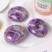 Amethyst Thumb Pocket Stone - Polished Energy Crystal Stone Polished Energy Crystal Stone Crystal Polished Gemstone for Stress Relief Meditation - Buy Online on SooperMarket.com