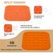 3 Pcs Licky Mats for Dogs 2 Dog Lick Mats with 1 Silicone Spatula Dog Lick Pad with Strong Suction Suitable for Pet Bathing Grooming Training 2 PCS (1 PCS Blue + 1 PCS Orange) - Buy Online on SooperMarket.com