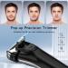 Buy Electric Shaver for Men - Rechargeable Foil Razor with Beard Trimmer LED Display Travel Lock & USB-C Charging - Perfect for Wet/Dry Shaving - Buy Online on SooperMarket.com