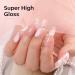 Modelones Gel Nail Polish Set 2 PCS 15 ML Sheer Jelly Nude Pink Translucent Glitter Gel Polish Set for Nail Art DIY Shimmer French Manicure at Home for Women Girls - Buy Online on SooperMarket.com