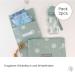 Mimuselina 2 Pack: Portable Baby Changing Pad & Diaper Bag - Water-Repellent Foldable Dirt-Repellent Mint Design - Buy Online on SooperMarket.com