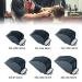 Wahl Hair Clipper Guards Set 1.25-2.5 inch, 6pcs Blue - Compatible with Most Full Size Trimmers - Metal Clip Included - Buy Online on SooperMarket.com