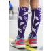 Crazy Lightning Bolt Socks - Multi-neon/Black (Small) - Buy Online on SooperMarket.com