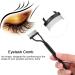Eyelash Comb Separator Eyelash Eyebrow Brush Mascara Brush and Comb Eyelash Separator with Comb Sleeve Curved Design Makeup Brush Tool - Buy Online on SooperMarket.com