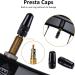 Cycling Tire Tools Set with Presta to Schrader Adapter and Valve Caps - 15 Pieces | Bike & Car Tire Valve Converter Kit - Buy Online on SooperMarket.com
