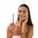 Almost Famous Women's Face Exfoliator Razors - Beauty Grooming Tool for Facial & Body Hair Removal - Purple, 6 Count - Buy Online on SooperMarket.com