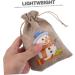 ORFOFE 1 Set Christmas Bags Holiday Bags Christmas Candy Bag Burlap Bag Pouch Snack Bag - Buy Online on SooperMarket.com