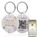 Personalized dog stamps dog brand with engraving QR code Address pendant for dogs and cats day with changeable pet online profile dog day name support location (1pcs-25mm)