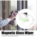 Window Double Side Wiper Plastic Ergonomic Handle Magnetic Glass Wiper for Residential Building (20-30mm) 20-30mm 20-30mm - Buy Online on SooperMarket.com