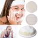 Natural Loofah Face Exfoliator Pads - 100% Handheld Scrubber for Bathing and Showering - Ideal for Spa Facial Cleansing - Men and Women - 2pcs - Buy Online on SooperMarket.com