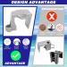 4 Pack Pontoon Boat Square Rail Mount Fender Bumper Hanger/Adjuster/Clip for Docking - Buy Online on SooperMarket.com